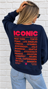 Sweat Iconic - bleu marine