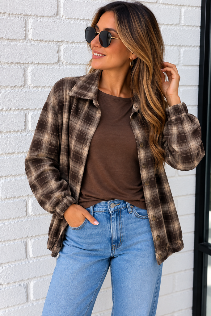 Veste Romy - chocolat