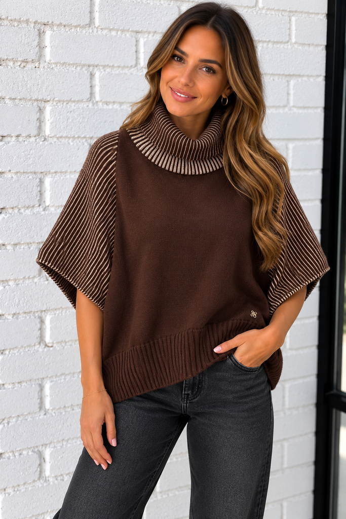 Pull Patricia - chocolat
