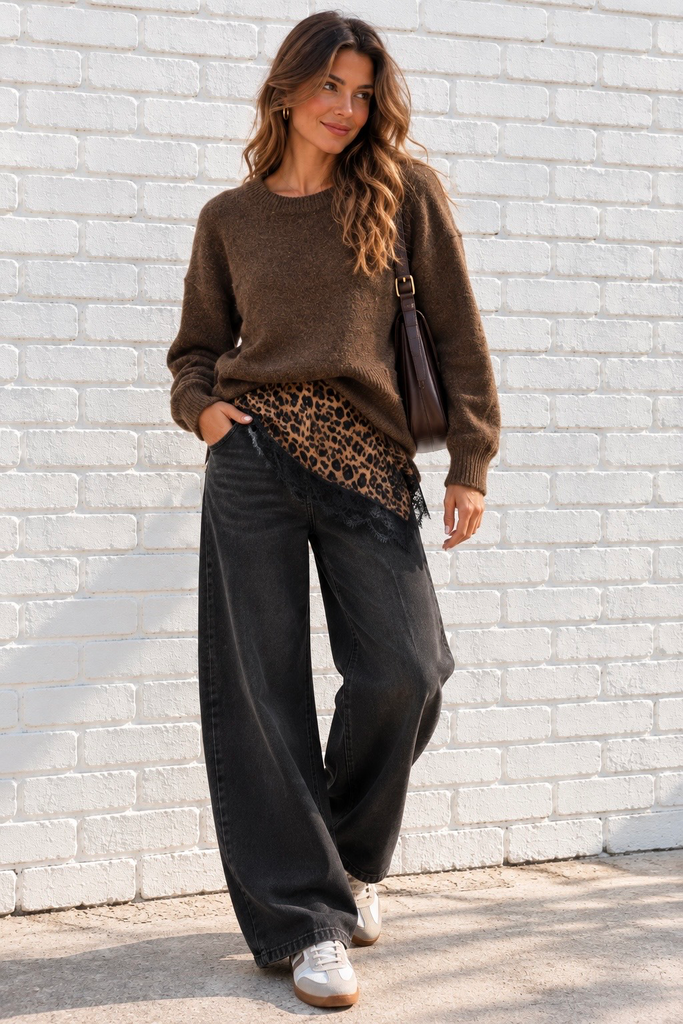 Pull Catalina - chocolat