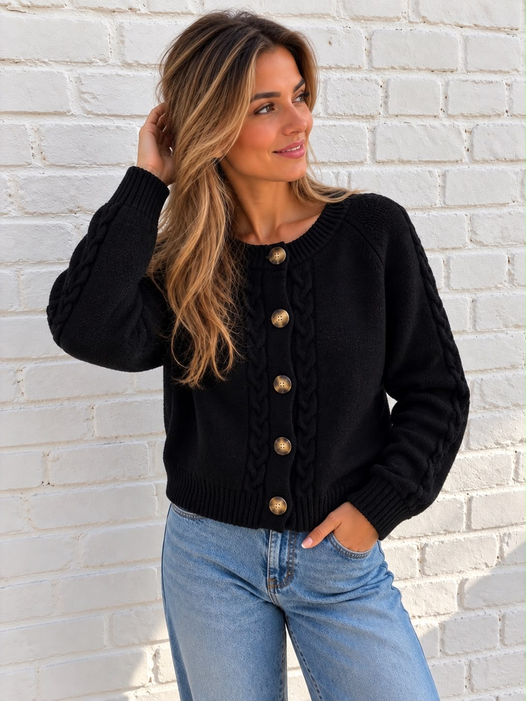 Gilet Giovanna - noir