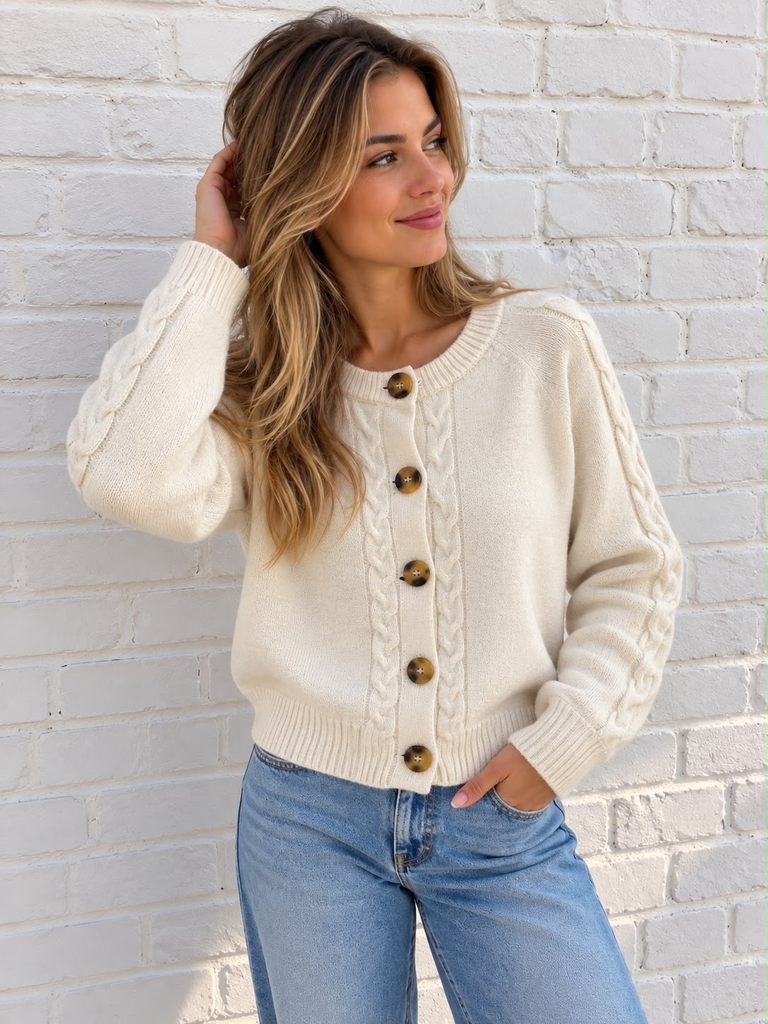 Gilet Giovanna - blanc