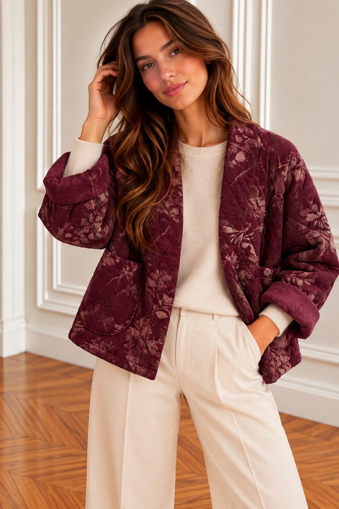 Veste Amalia - Bordeaux