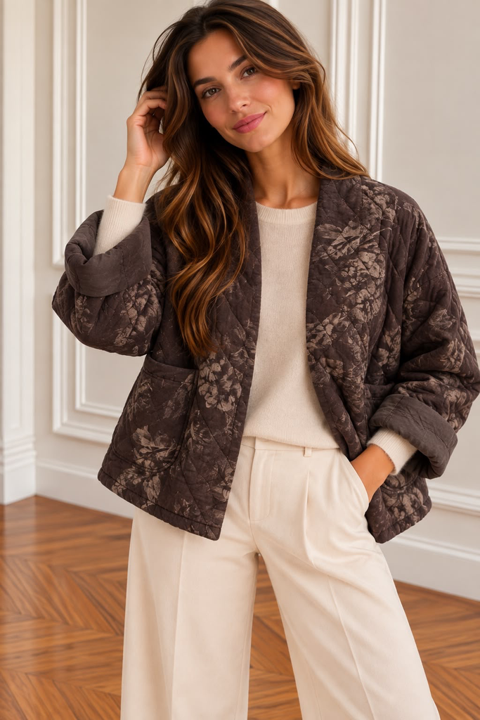 Veste Amalia - chocolat