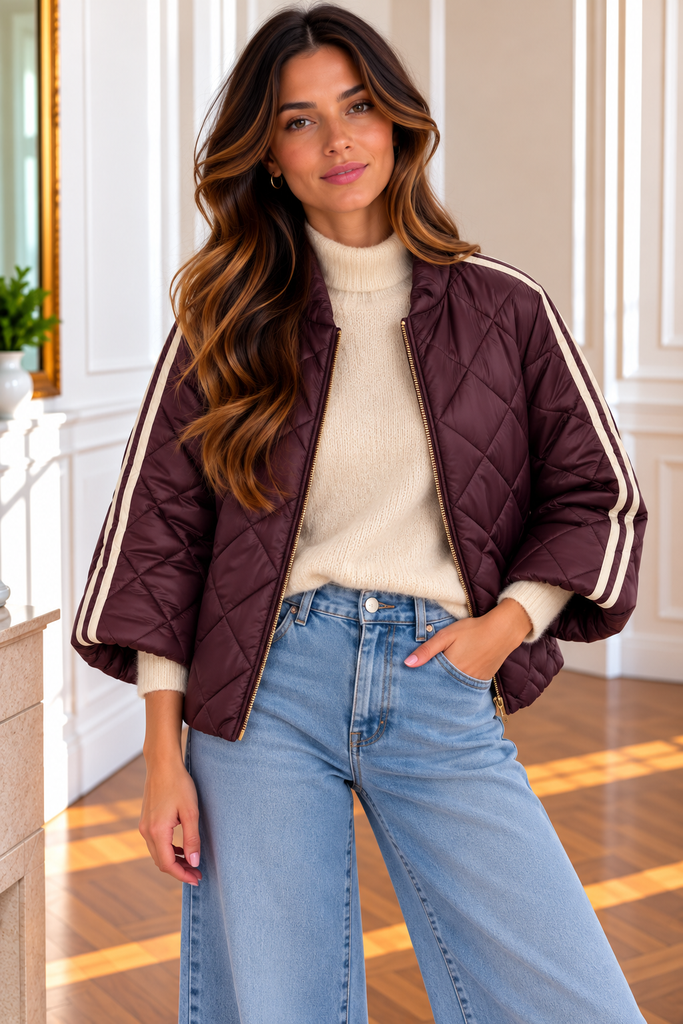 Veste Alessandra - bordeaux