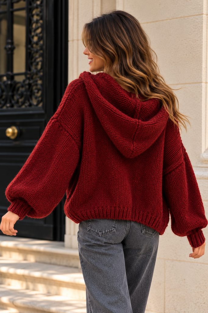 Gilet Beverly - bordeaux