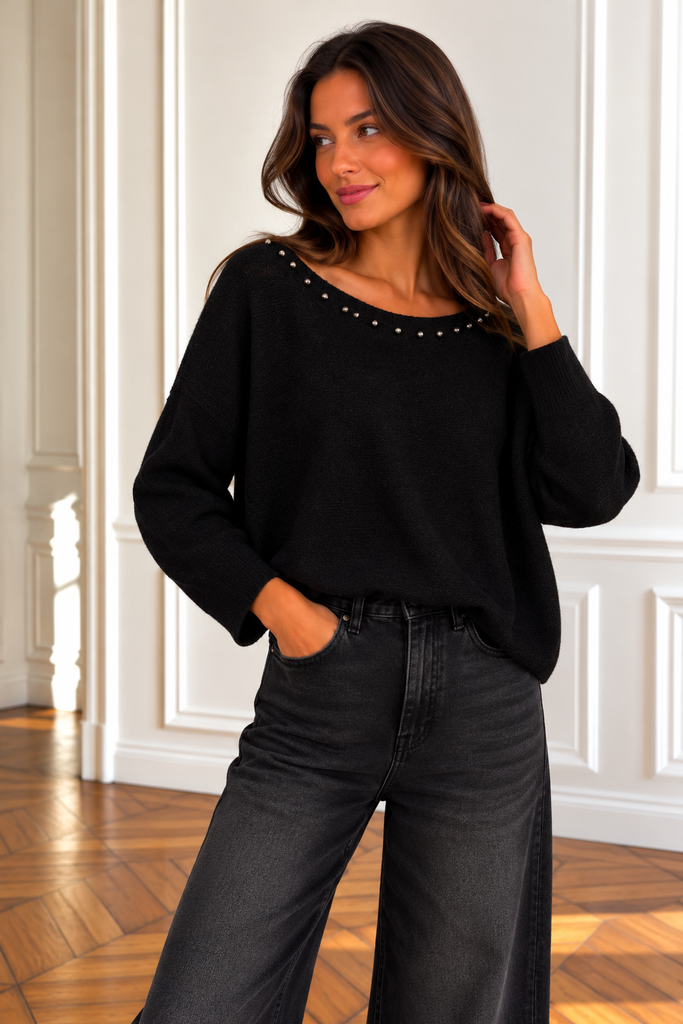 Pull Carmela - noir