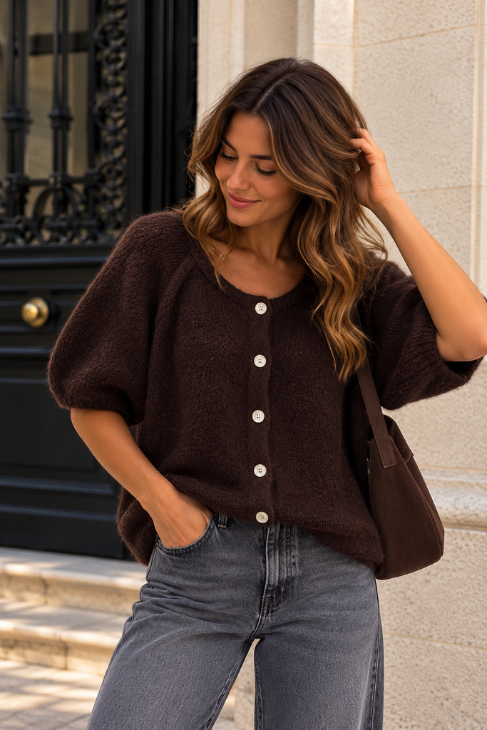 Gilet Ultimo - chocolat
