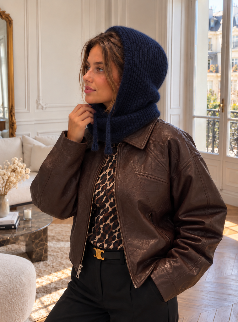 Cagoule Joyna - bleue marine
