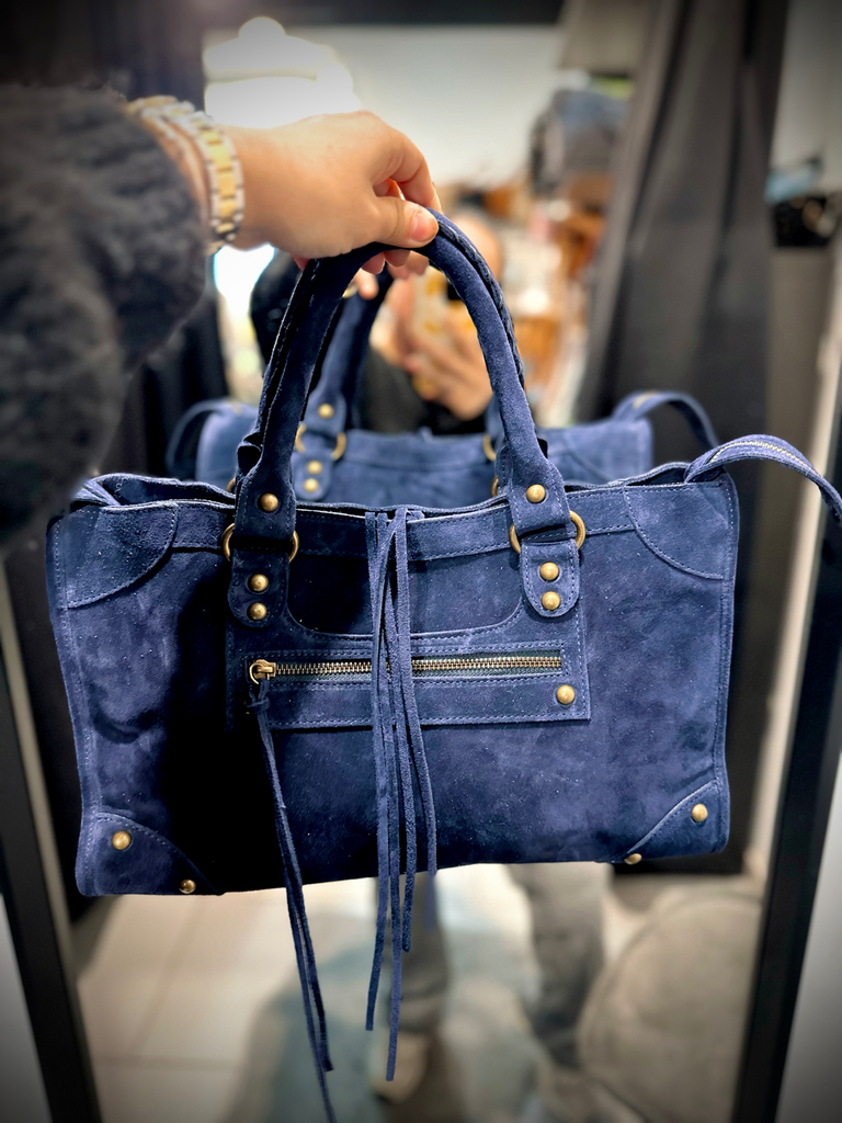 Grand sac gaga bleu marine