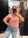 T-shirt Love rose