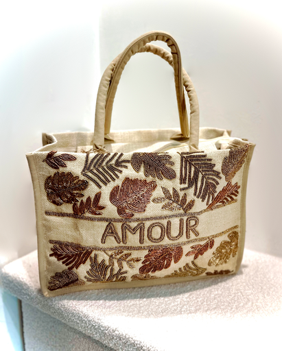 Sac Amour perlé