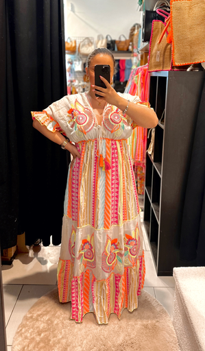 Robe longue bohème 