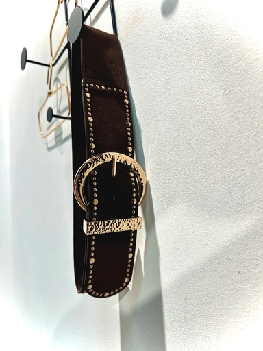 Ceinture choco et doré