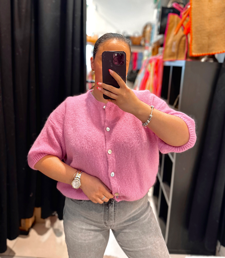 Gilet rose 