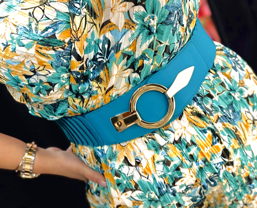 Ceinture turquoise
