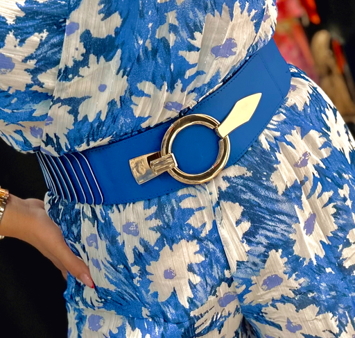 Ceinture bleue roi