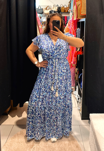 Robe Mila bleue