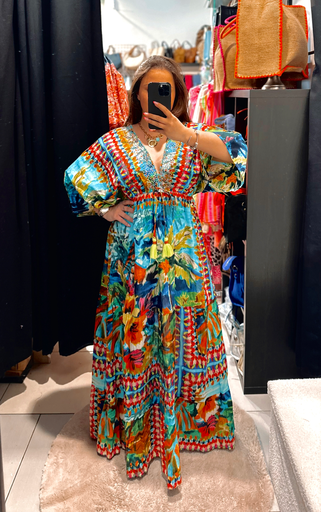Robe tropicale