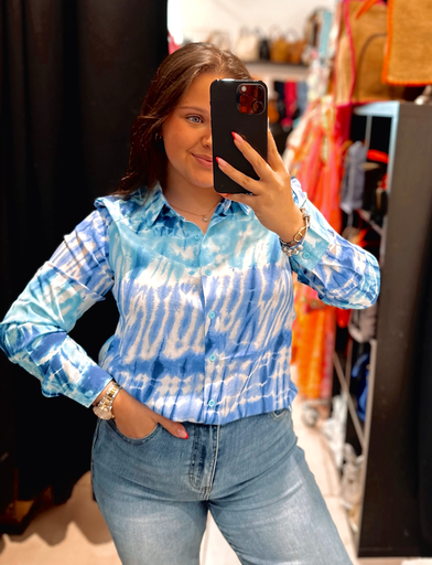 Chemise bleue 