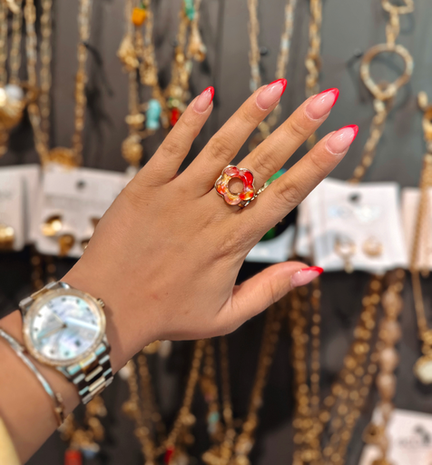 Bague fleur 