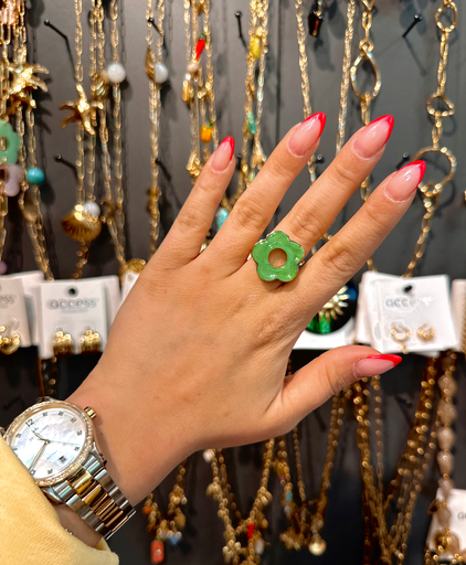 Bague fleur 