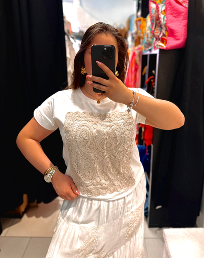 T-shirt bohème 