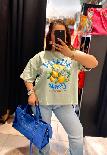 T-shirt Amalfi vert 