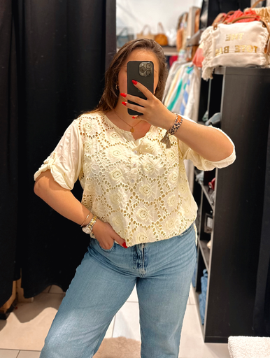 Blouse Églantine jaune 