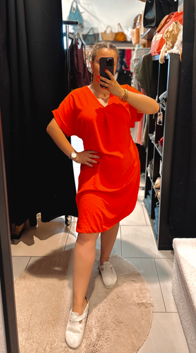 Robe orange 