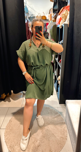 Robe kaki