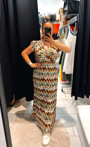 Robe Mila kaki