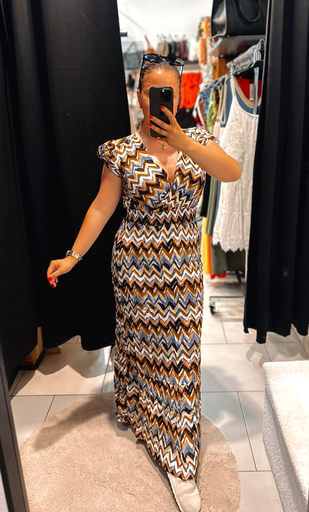 Robe Mila bleue