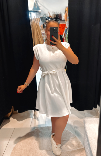 Robe Élisa blanche 