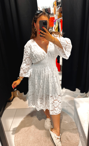 Robe Soline blanche 