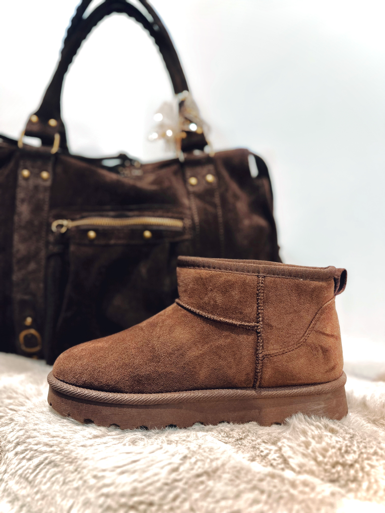 Boots Léna chocolat 