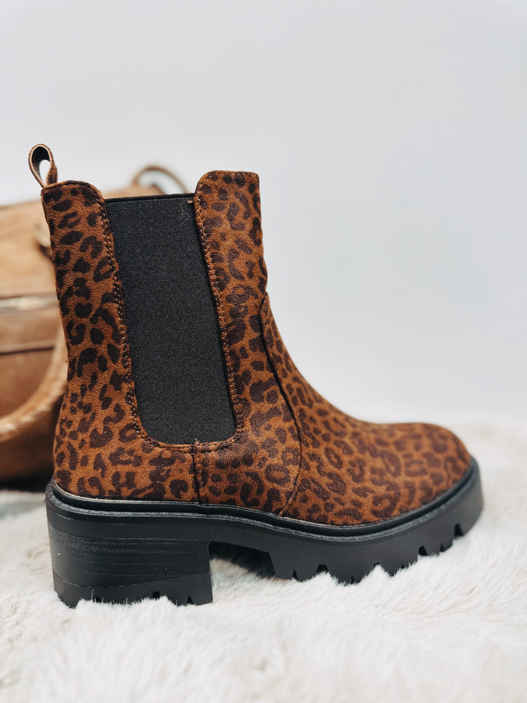 Boots léopard