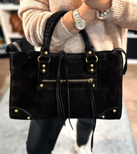 Grand sac gaga noir