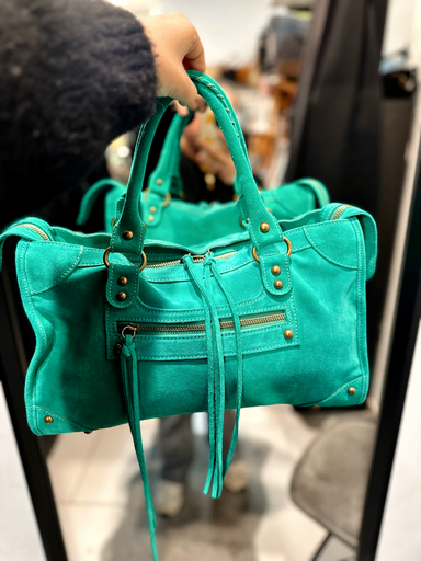 Grand sac gaga vert