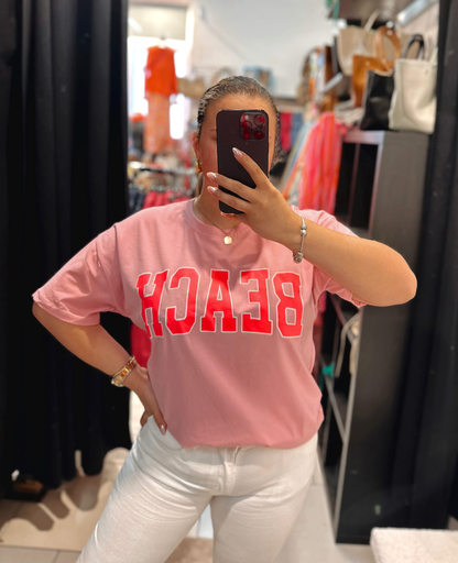 T-shirt BEACH rose