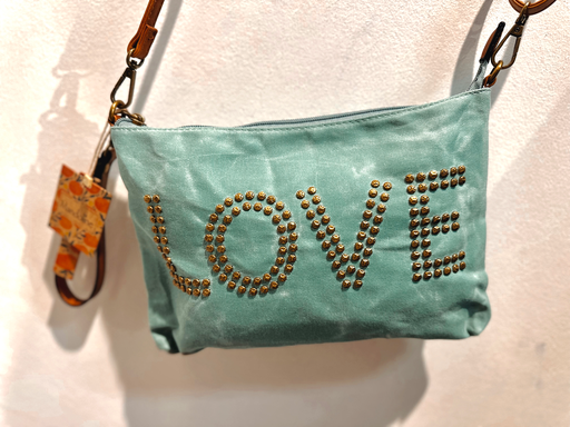 Sac Love vert d’eau